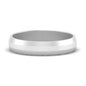 Wedding Band Beveled Edge Matte Fascinating Diamonds