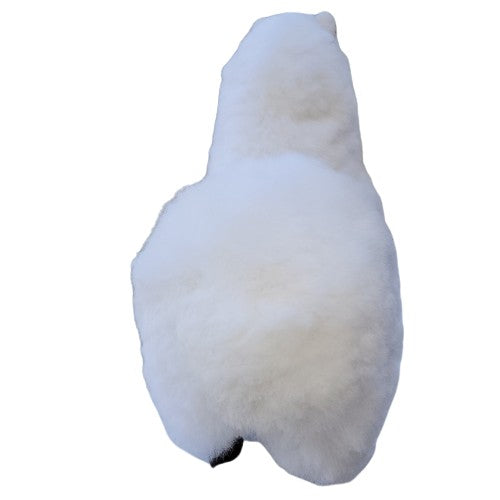 9" Standing Fur Alpaca Toy Purely Alpaca
