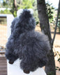 9" Standing Fur Alpaca Toy Purely Alpaca