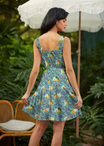 Cats Skater Dress Retrolicious