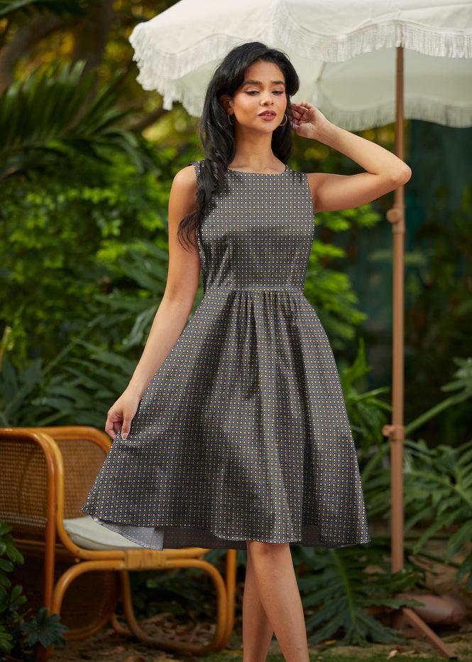 Isabella Vintage Dress Retrolicious