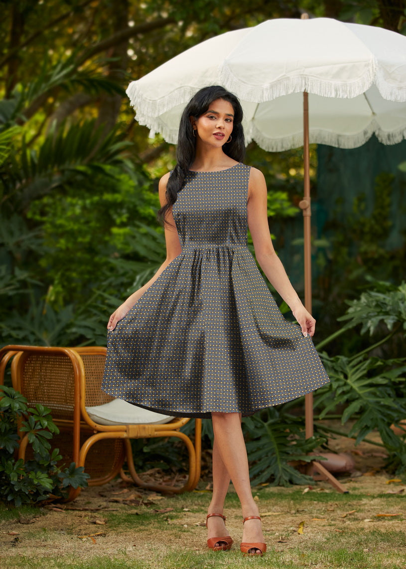 Isabella Vintage Dress Retrolicious