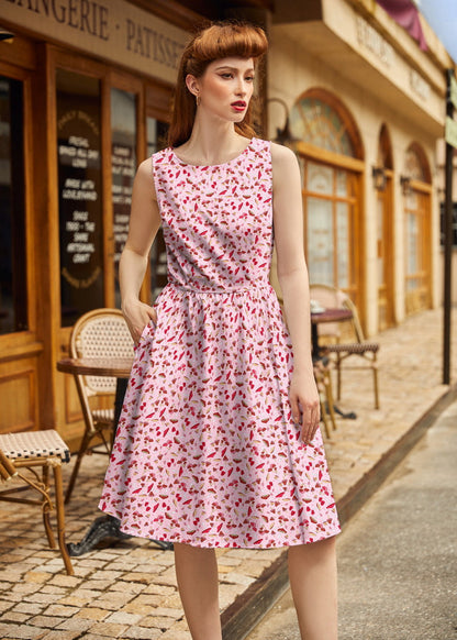Toadstool Vintage Dress Retrolicious