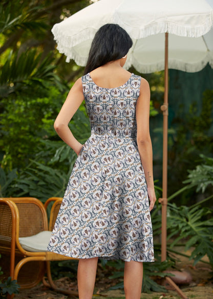 Honey I'm Home Fit & Flare Dress Retrolicious