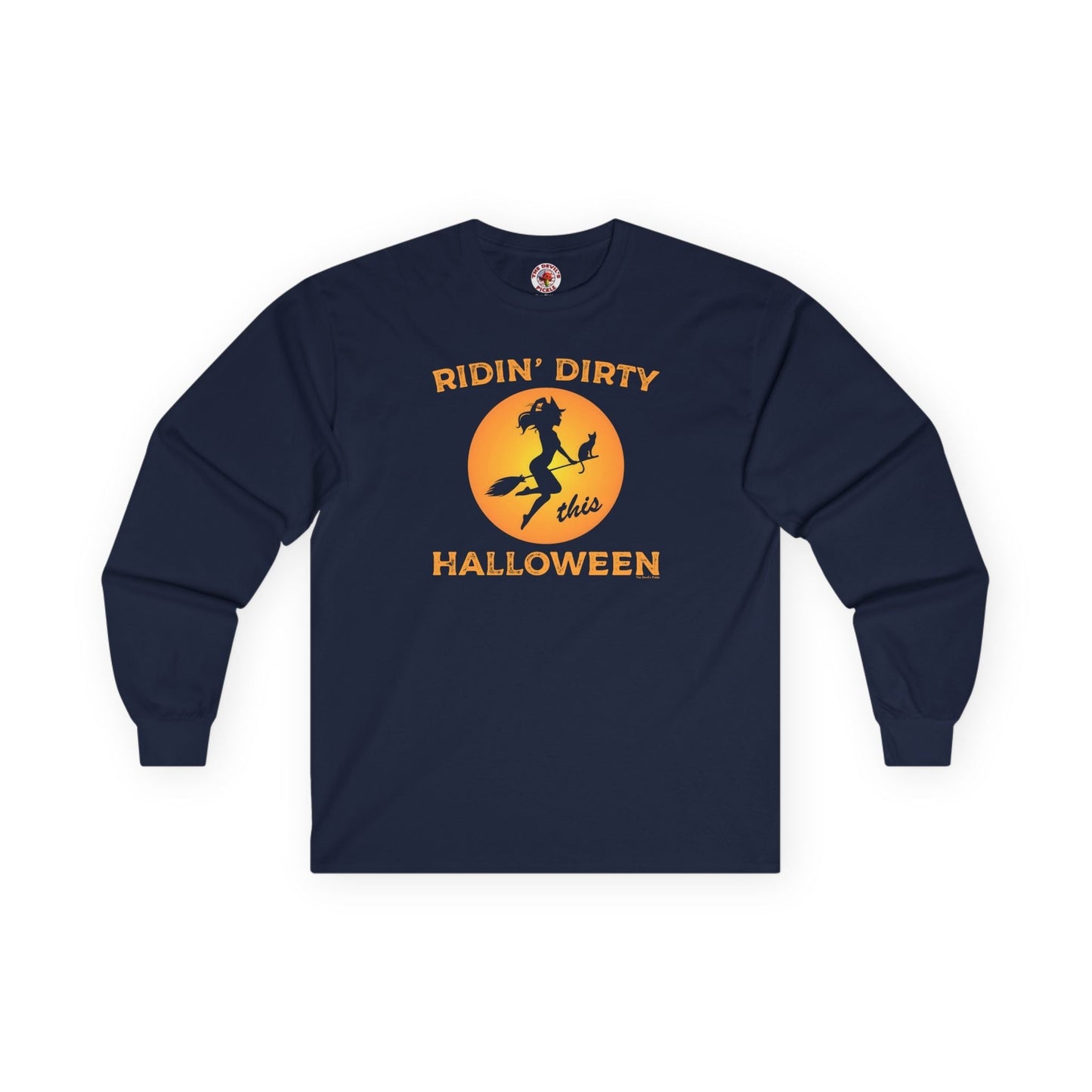 Ridin' Dirty This Halloween Long Sleeve Tee The Devil's Pickle
