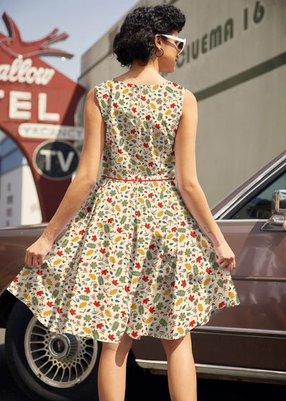 Elizabeth Dress in Woodlands Retrolicious