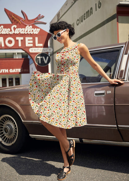 Elizabeth Dress in Woodlands Retrolicious