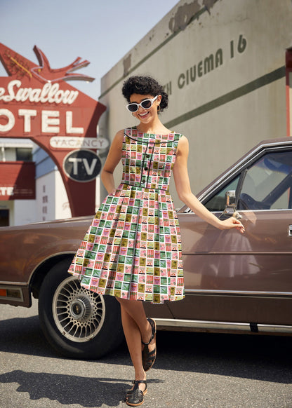 Elizabeth Dress in Paradise Retrolicious