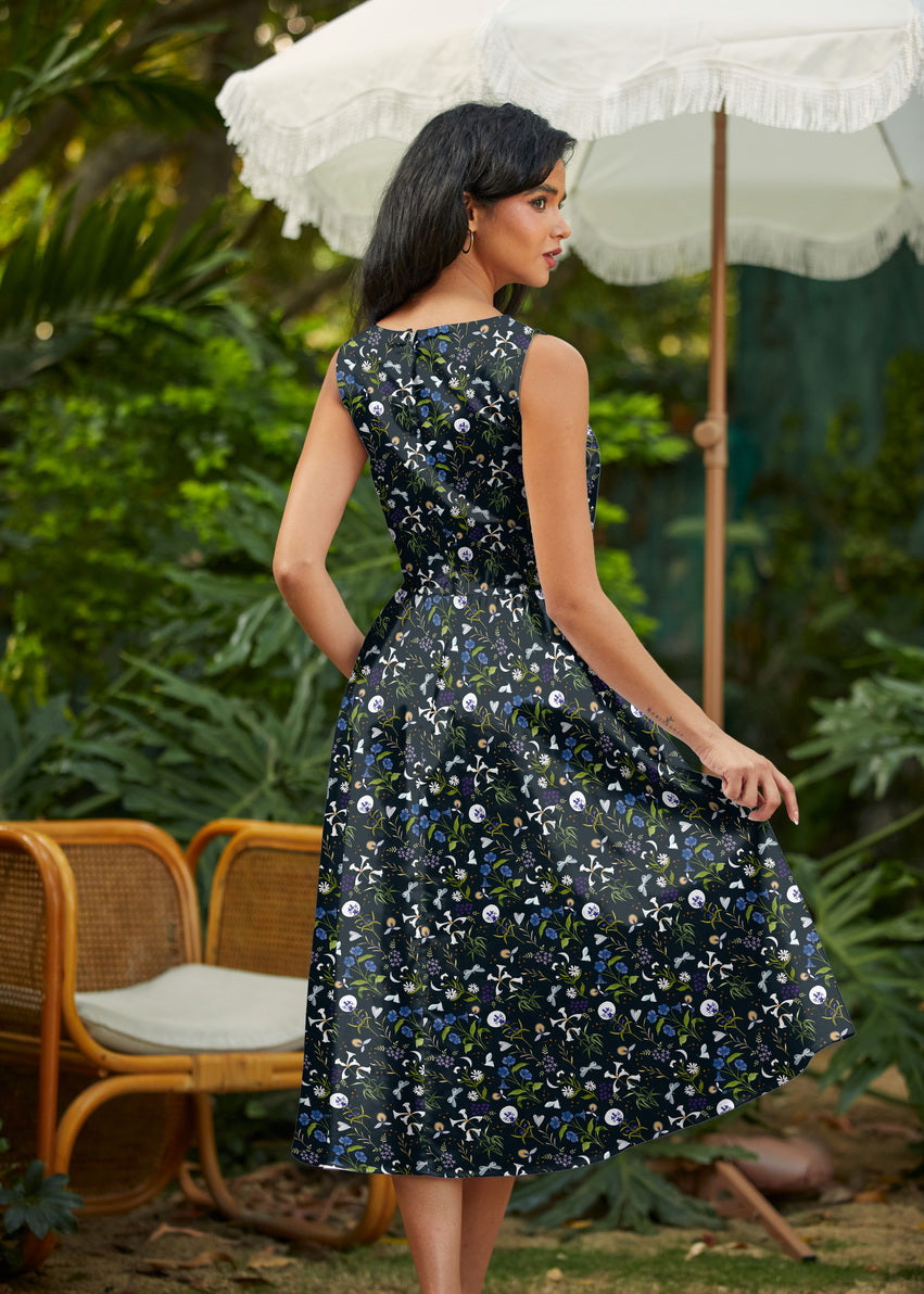 Firefly Midi Dress Retrolicious