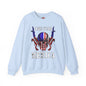 Hell Yeah Merica Crewneck Sweatshirt The Devil's Pickle