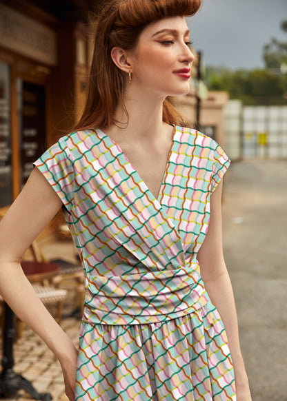 Squiggly Greta Dress Retrolicious