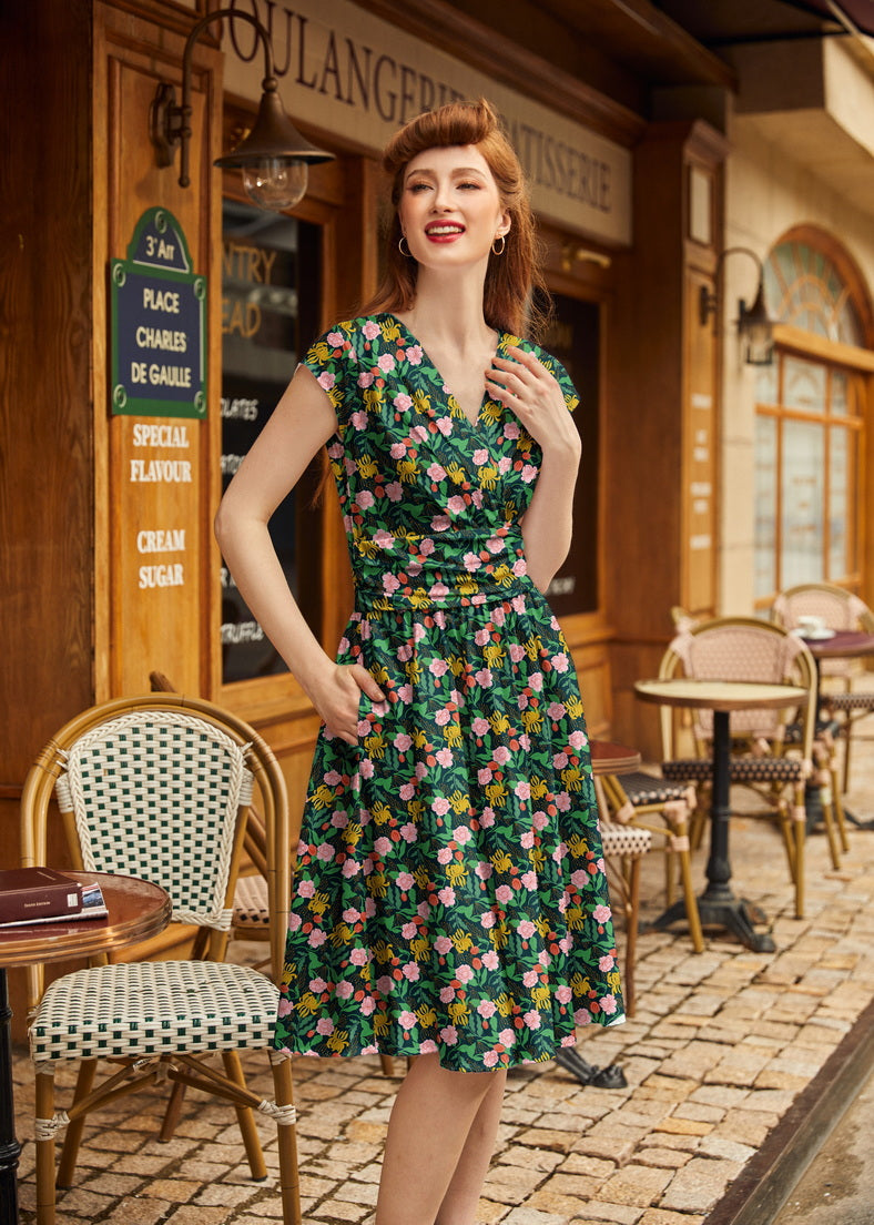 Floral Greta Dress Retrolicious