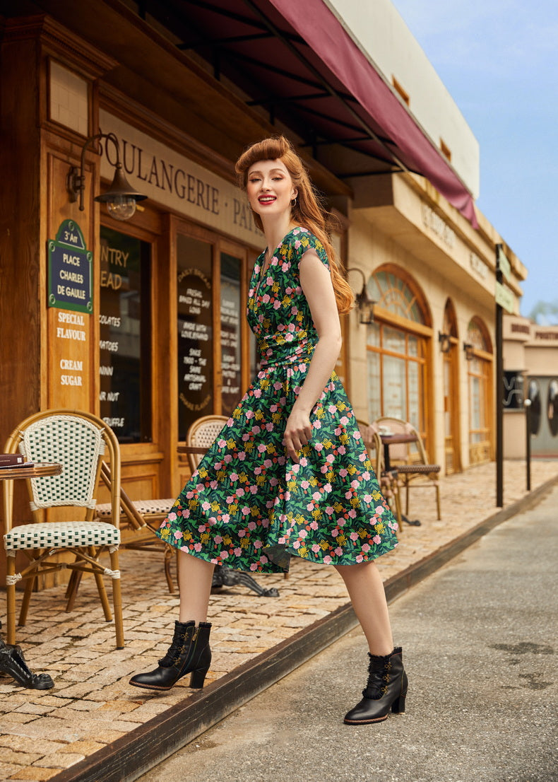 Floral Greta Dress Retrolicious