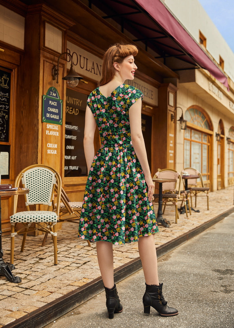 Floral Greta Dress Retrolicious