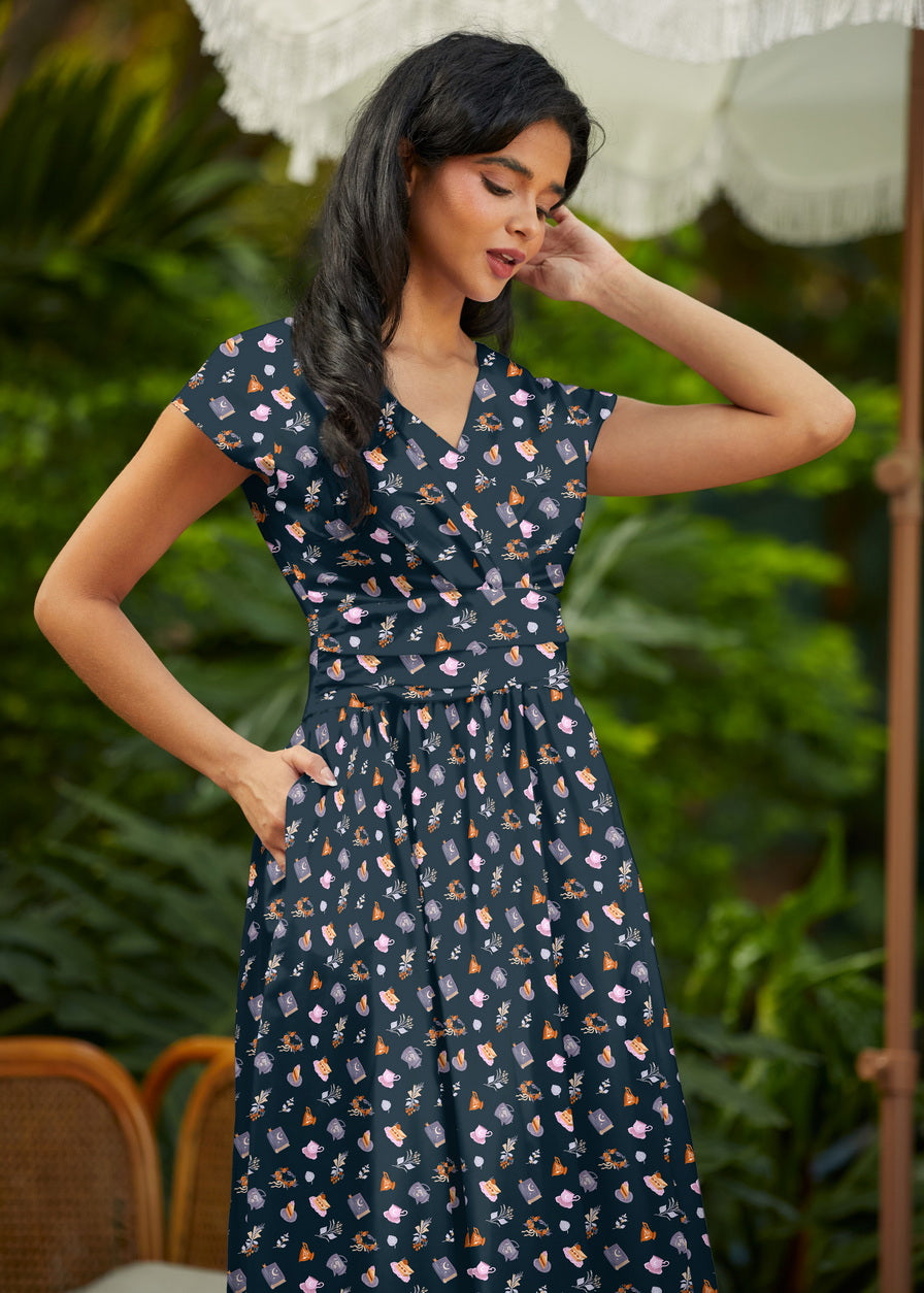 Tea Party Greta Dress Retrolicious