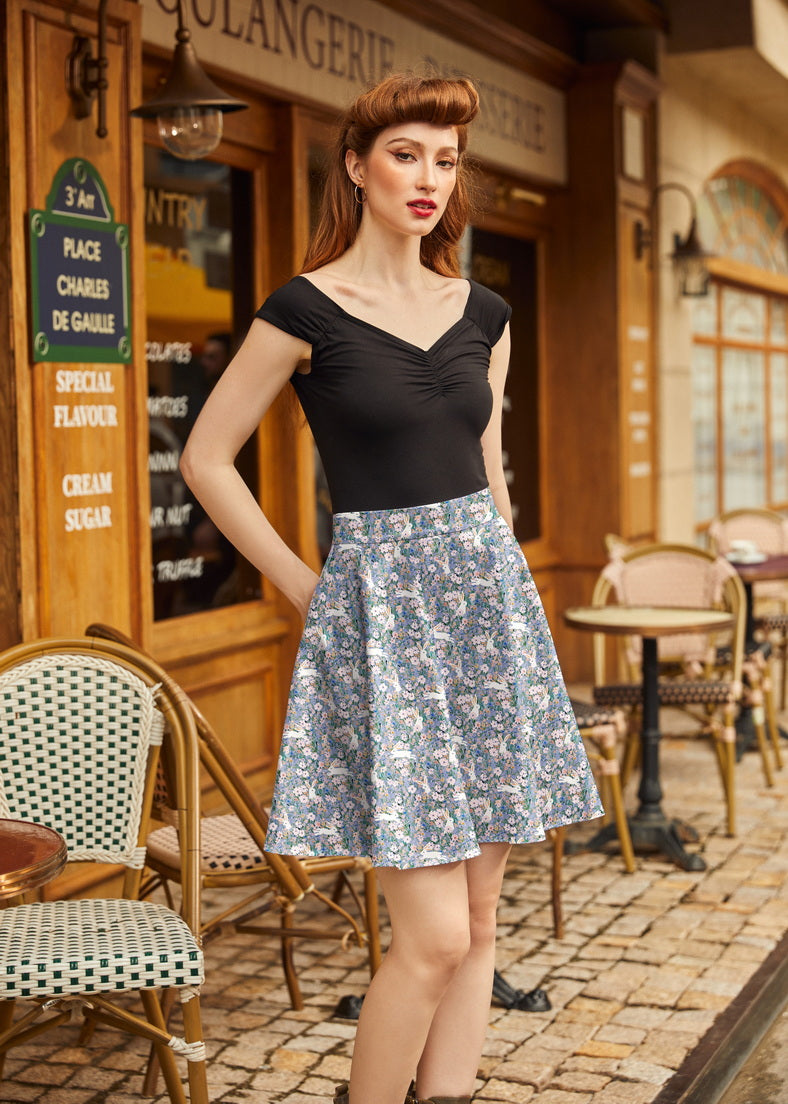 Bunny Skater Skirt Retrolicious