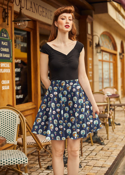 Best in Show Dog Skater Skirt Retrolicious
