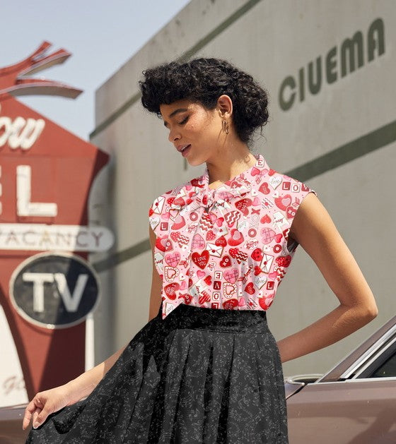 XOXO Bow Top Retrolicious