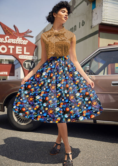 Space Doris Skirt Retrolicious