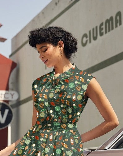 Camping Bow Top Retrolicious