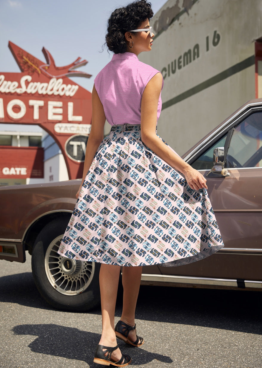 Cowgirl Boots Doris Skirt Retrolicious