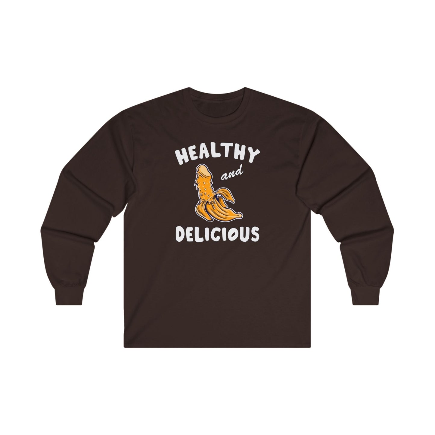Healthy and Delicious Long Sleeve Tee The Devil's Pickle
