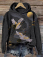 Women’s 3D Digital Print Hoodie – Casual Graphic Sweatshirt FitiqueFit