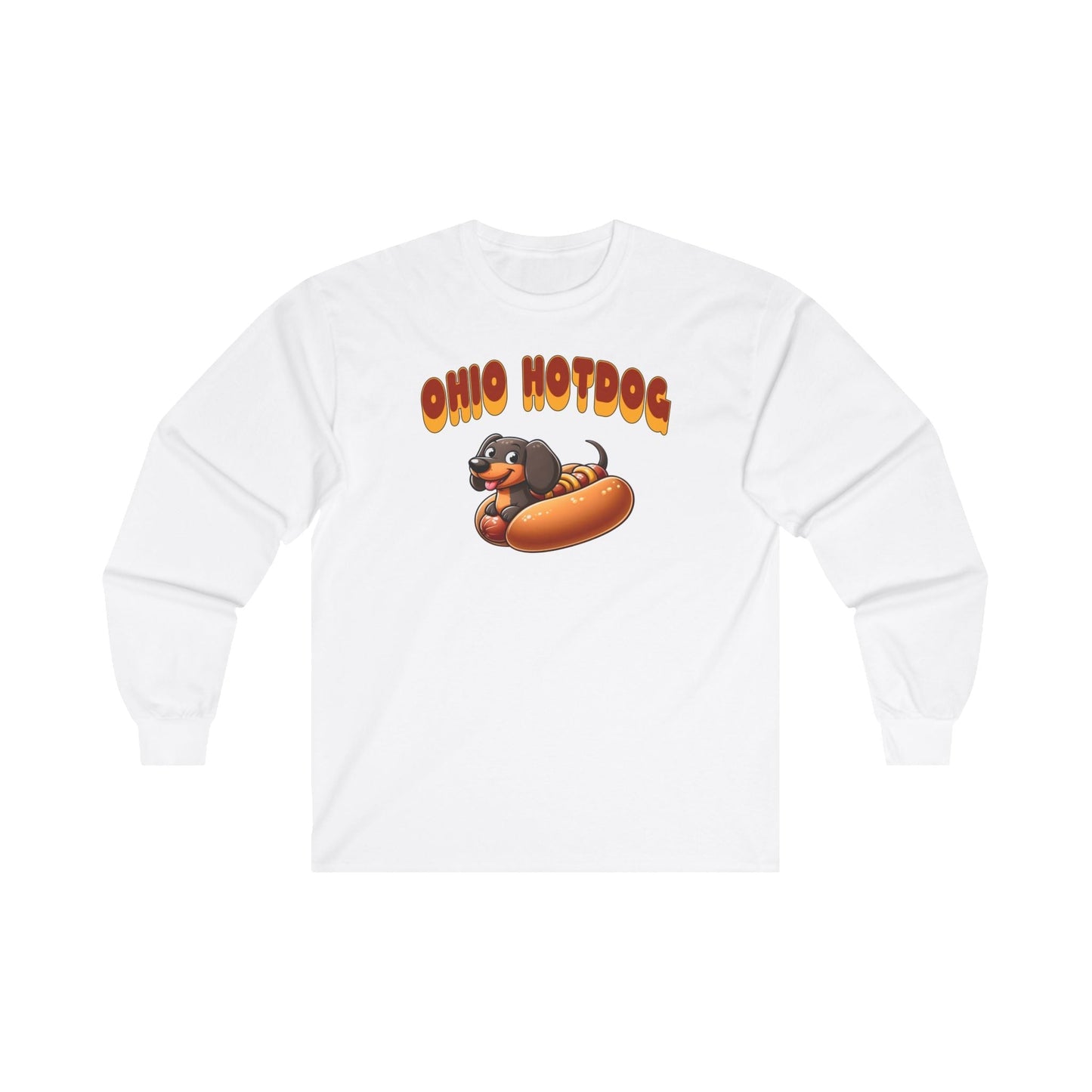 Ohio Hotdog Long Sleeve Tee The Devil's Pickle