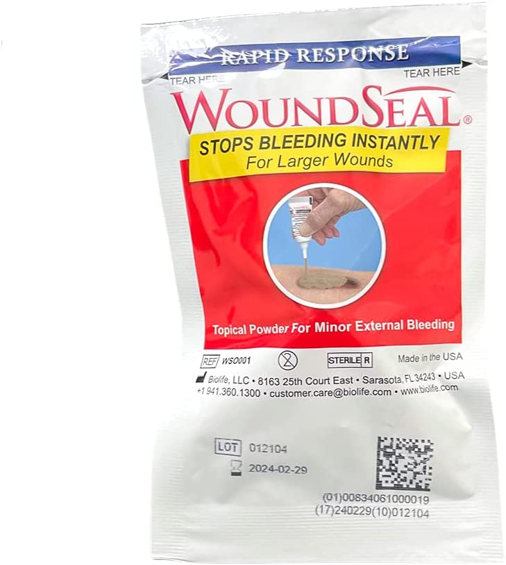 QR WoundSeal Rapid Response - 1 Each quakekits.com