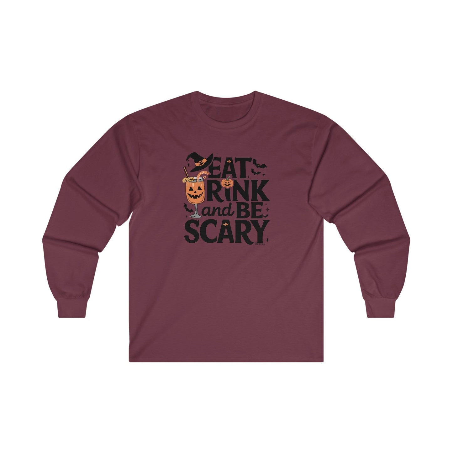 Eat Drink and Be Scary Long Sleeve Tee The Devil's Pickle