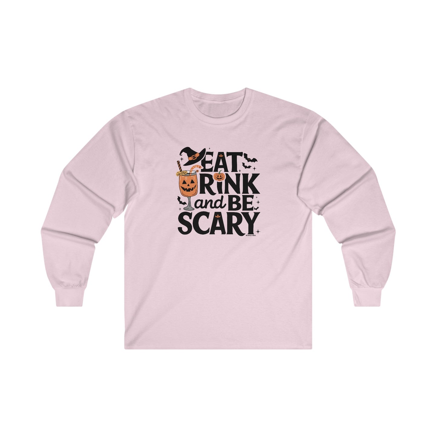 Eat Drink and Be Scary Long Sleeve Tee The Devil's Pickle