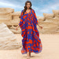 Fashion Personalized Cotton Printed Beach Dress Women Grayceful LLC