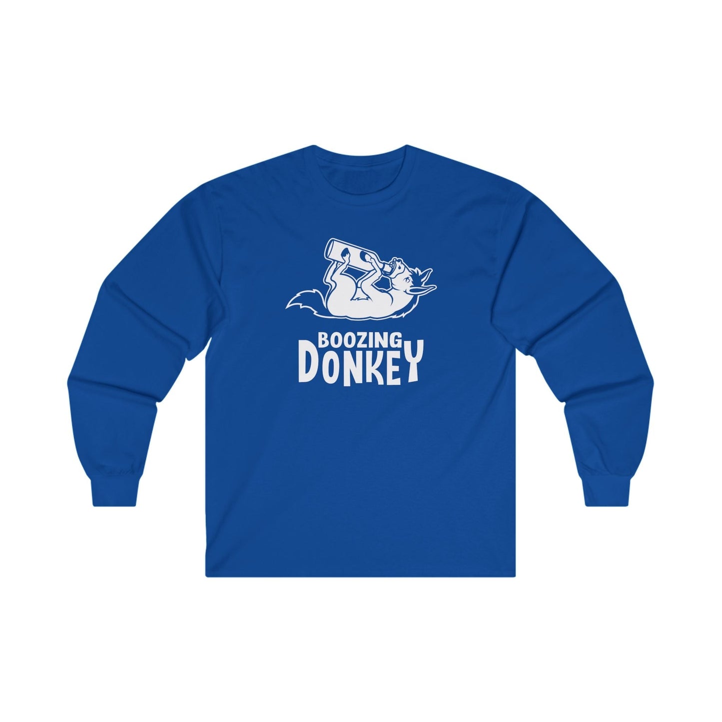 Boozing Donkey Long Sleeve Tee The Devil's Pickle