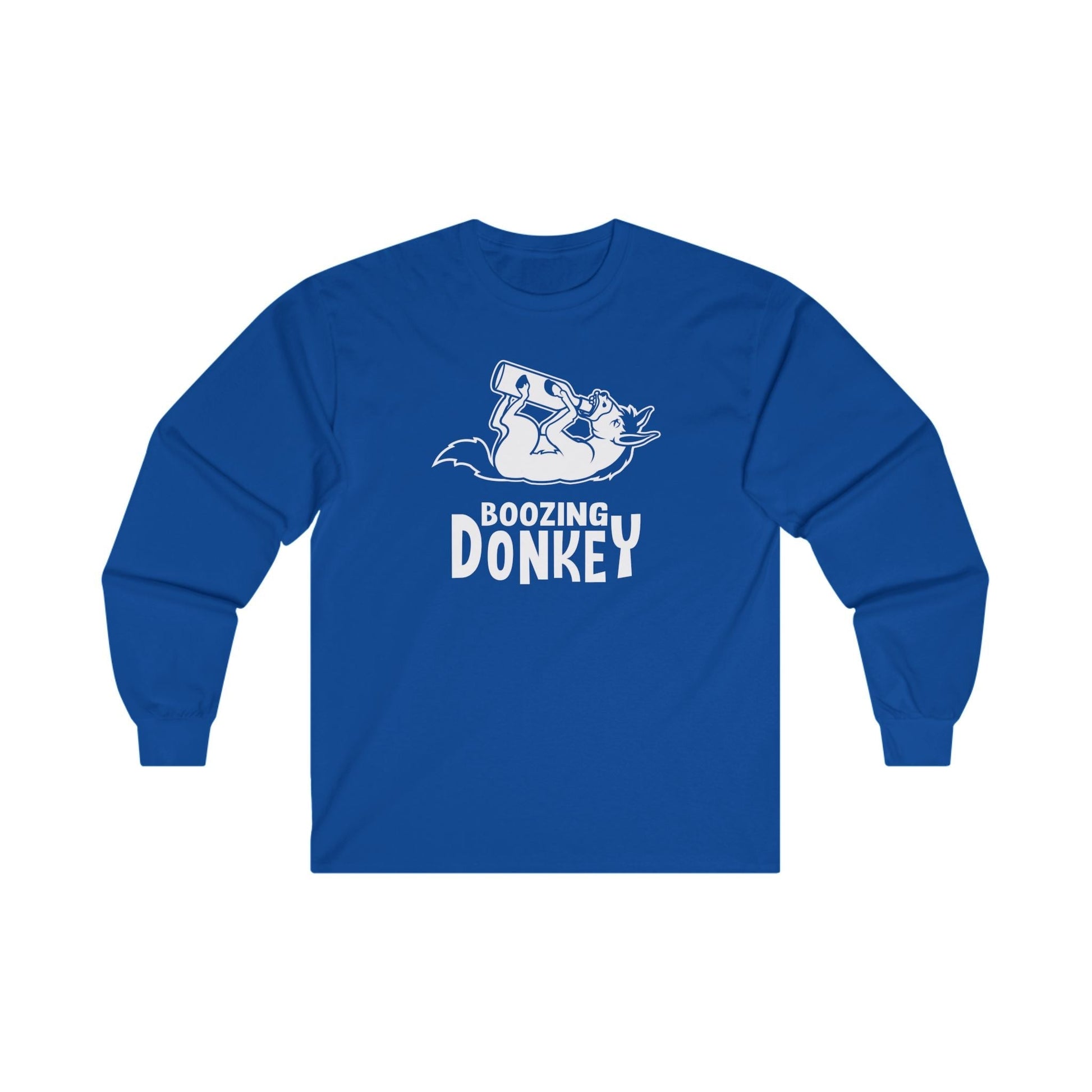 Boozing Donkey Long Sleeve Tee The Devil's Pickle