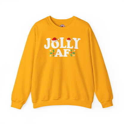 Jolly AF Crewneck Sweatshirt The Devil's Pickle