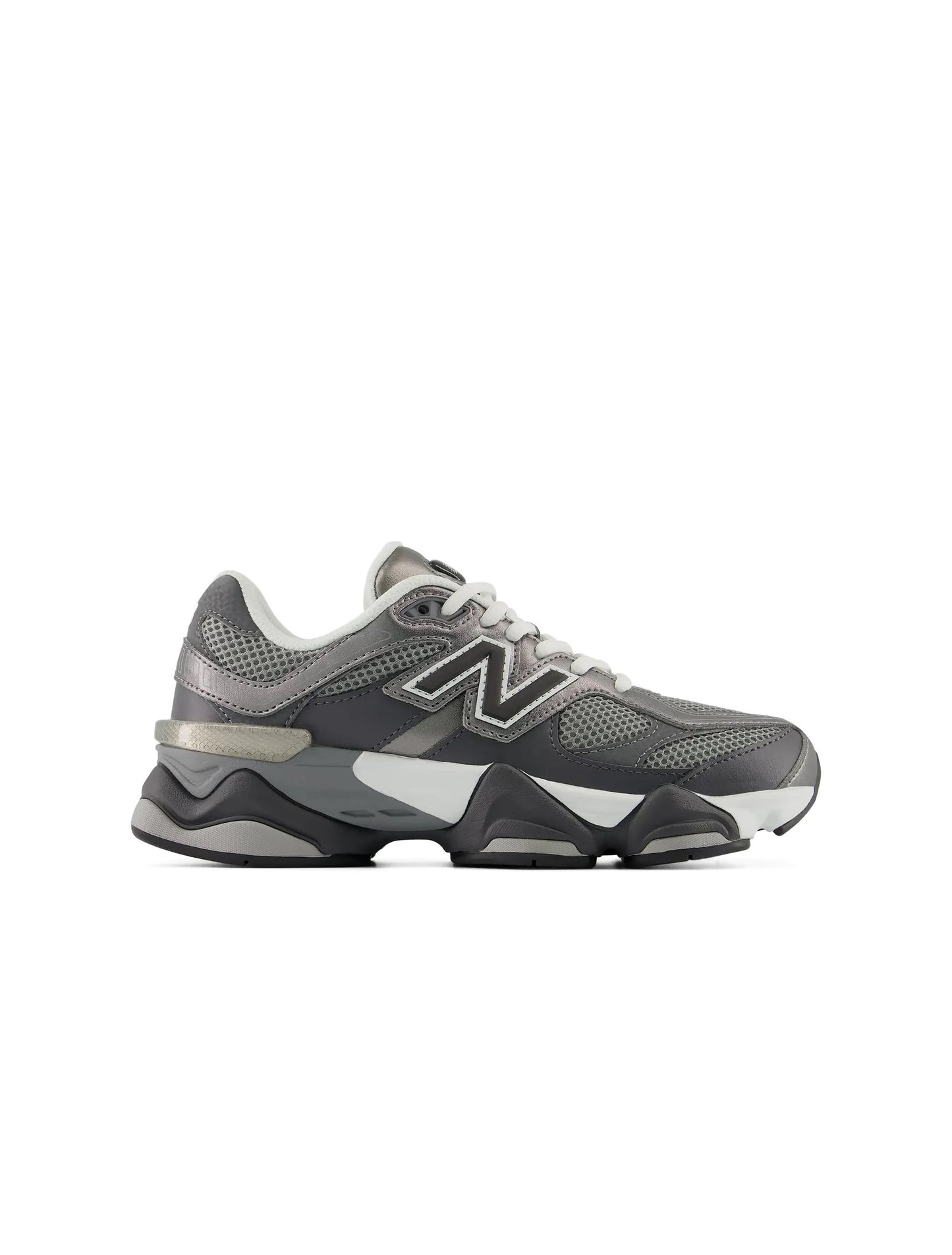 New Balance Big Kids 9060 Lace  - Grey/Black Denim Exchange