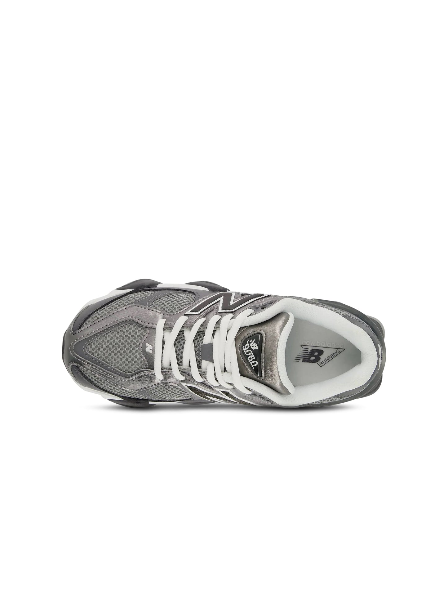 New Balance Big Kids 9060 Lace  - Grey/Black Denim Exchange