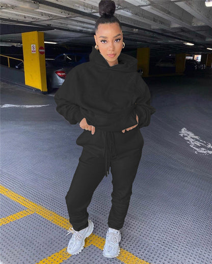 Two-piece hoodie set See size chart under “more details” The Fashion Celestial