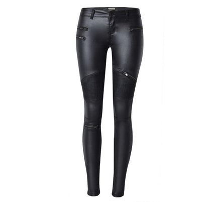 Rebel Rider Multi-Zip Skinny Motorcycle Pants - Edgy Street Style & Bold Fit Country in My Heart