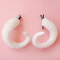 Rose devil horn hairpin