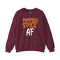 Pumpkin Spice AF Crewneck Sweatshirt The Devil's Pickle