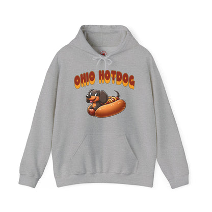 Ohio Hotdog Hooded Sweatshirt The Devil's Pickle