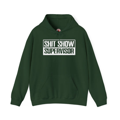 Shit Show Supervisor Hooded Sweatshirt The Devil's Pickle