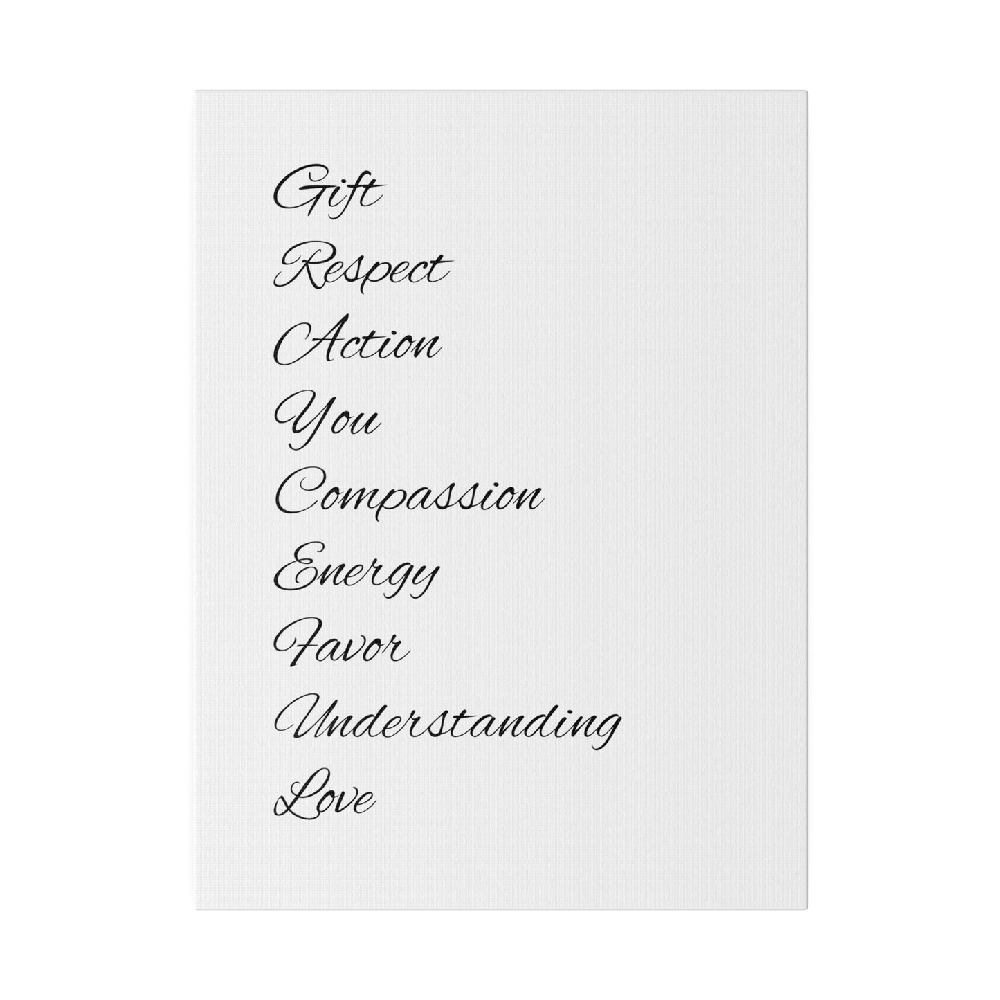 Matte Canvas, Stretched, 0.75" Grayceful LLC