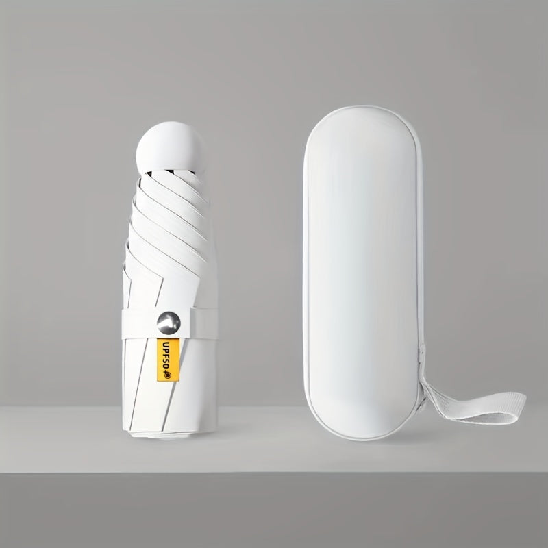 six-rib capsule umbrella, pocket umbrella NovaCart