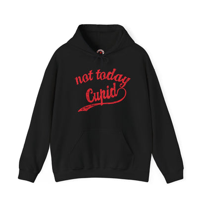 Not Today Cupid Hooded Sweatshirt The Devil's Pickle