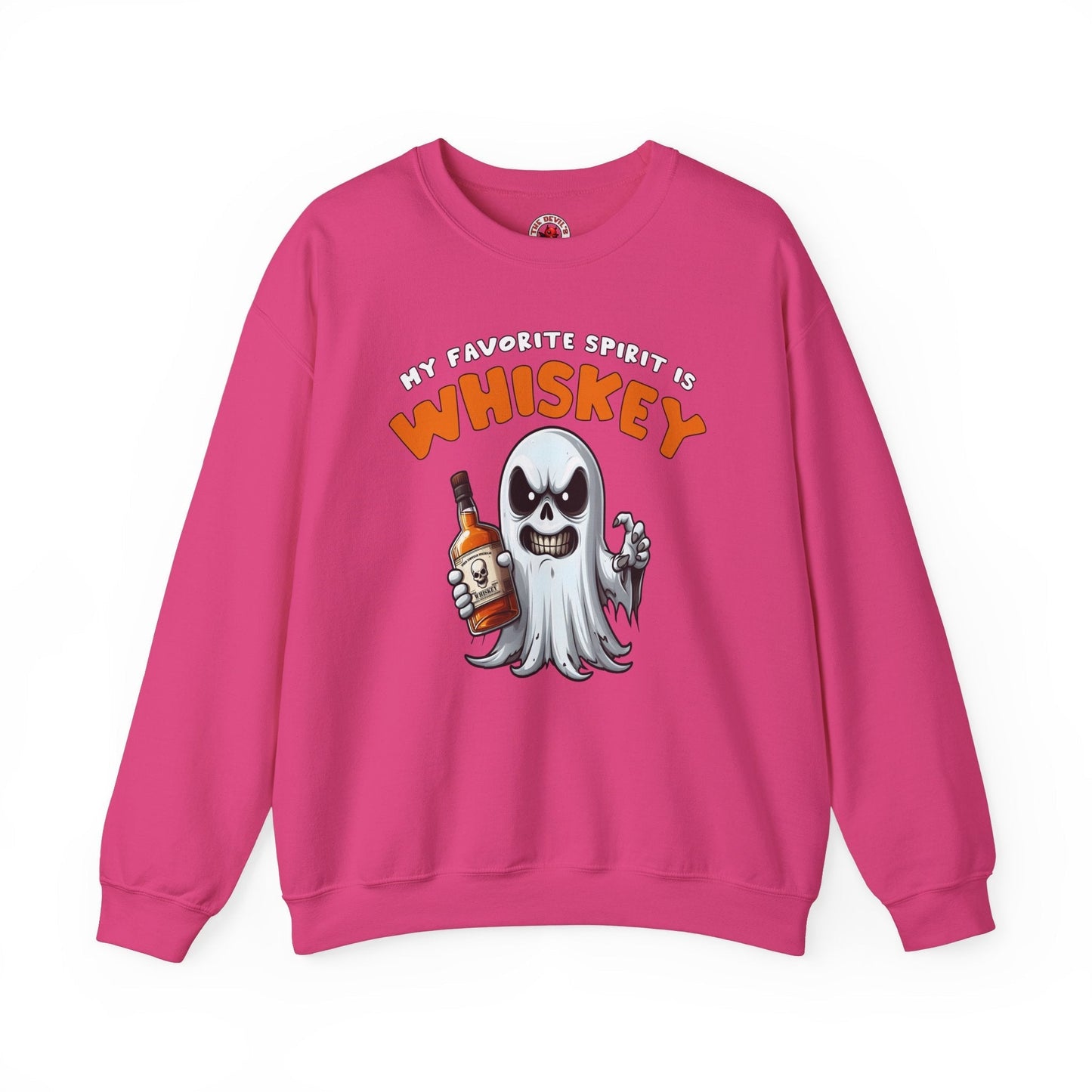 My Favorite Spirit Is Whiskey Crewneck Sweatshirt The Devil's Pickle