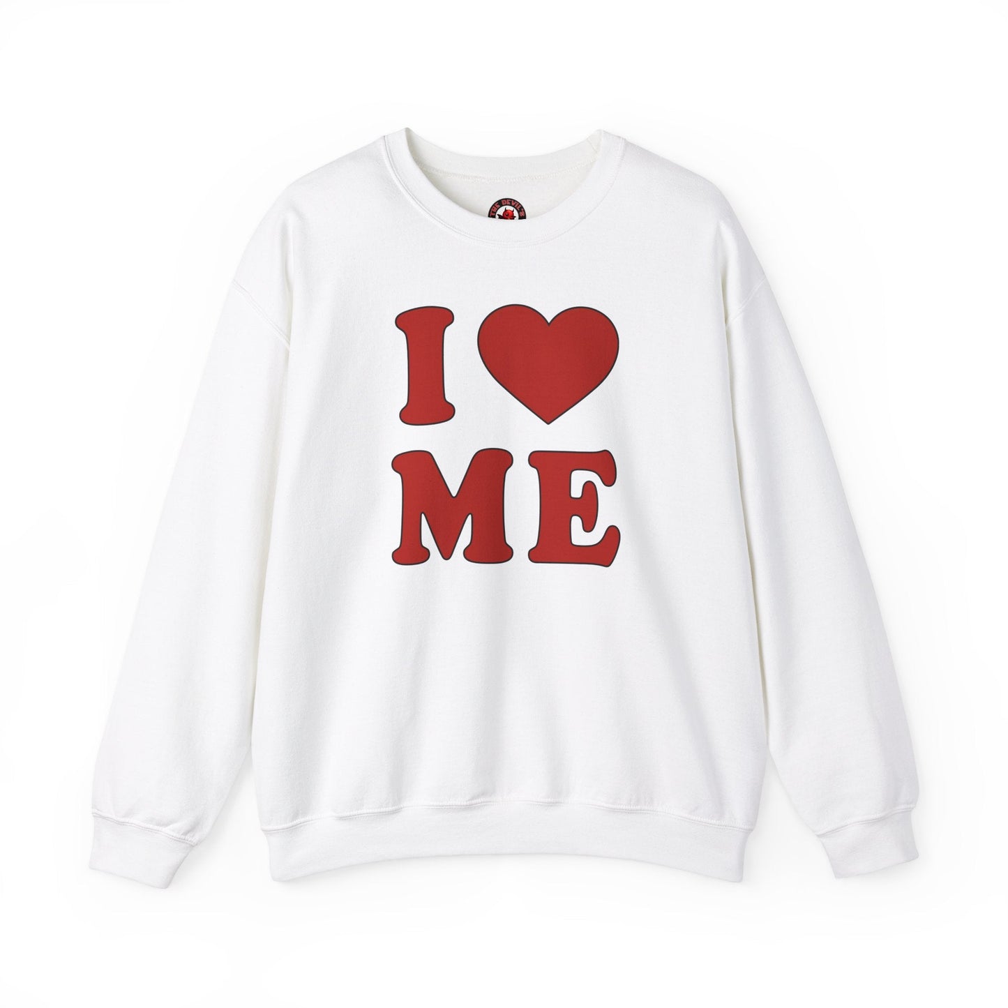 I Heart Me Crewneck Sweatshirt The Devil's Pickle