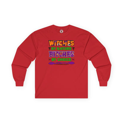 Witches By Nature Bitches By Choice Long Sleeve Tee The Devil's Pickle