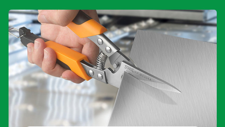 Professional Industrial Shears, JRF Stainless Steel Scissors, Tin Snips For Metal Sheet & PVC Pipe Cutting NovaCart